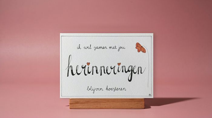 Troosten kaartje #005